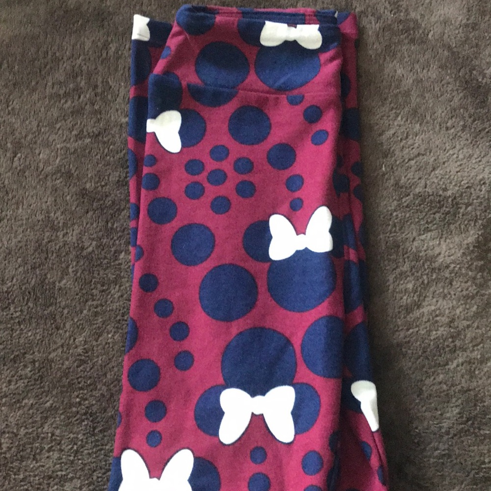 Lularoe girls LG Minnie Mouse